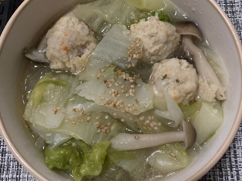 マロニー　鶏ガラで簡単中華スープ